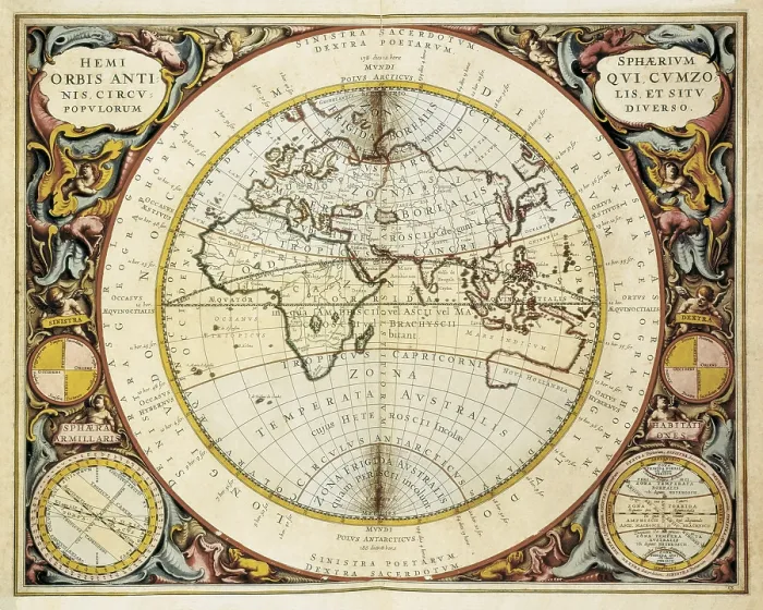 Framed Print : CELLARIUS, Andreas (1596-1665). Atlas Coelestis seu Harmonia Macrocosmica. 1661. Page number 13