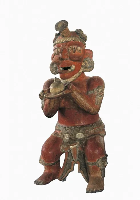 Framed Print : Censer. Representation of the god of sacrifice and war. Maya art. Ceramics. GUATEMALA. Tikal. National Museum of Archaeology and Ethnology Framed Print : Censer. Representation of the god of sacrifice and war. Maya art. Ceramics. GUATEMALA. Tikal. National Museum of Archaeology and Ethnology