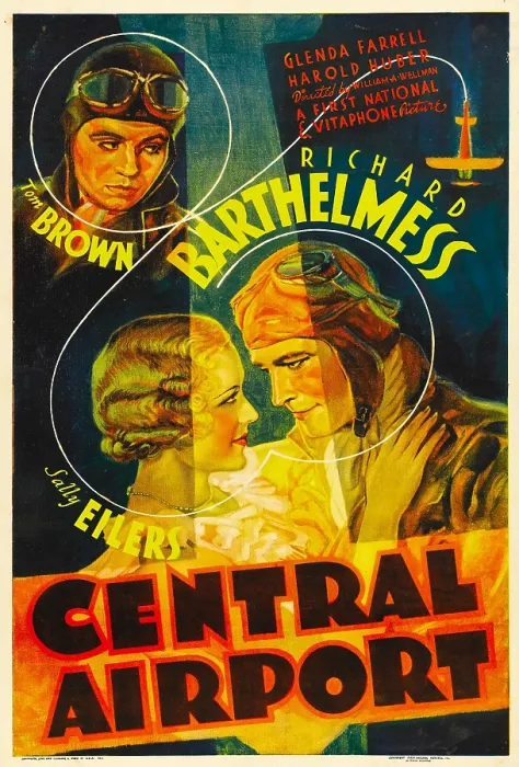 Framed Print : CENTRAL AIRPORT, top left: Tom Brown, bottom from left: Sally Eilers, Richard Barthelmess, 1933 Framed Print : CENTRAL AIRPORT, top left: Tom Brown, bottom from left: Sally Eilers, Richard Barthelmess, 1933