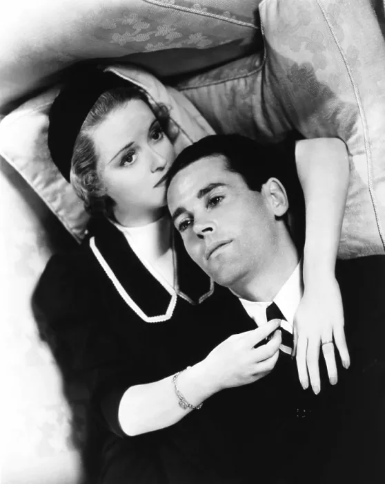 Framed Print : THAT CERTAIN WOMAN, from left: Bette Davis, Henry Fonda, 1937