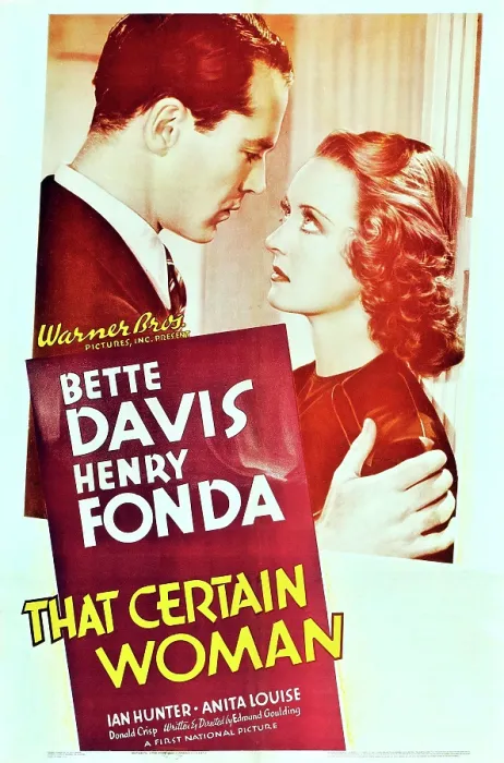 Framed Print : THAT CERTAIN WOMAN, US poster, from left: Henry Fonda, Bette Davis, 1937 Framed Print : THAT CERTAIN WOMAN, US poster, from left: Henry Fonda, Bette Davis, 1937