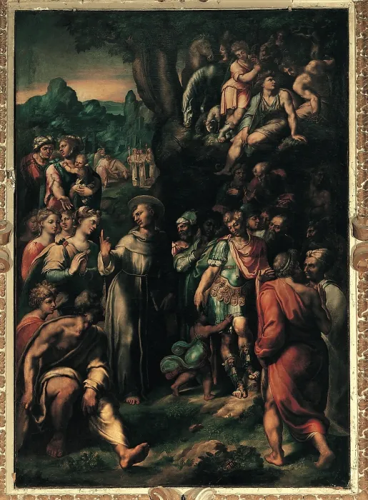 Framed Print : Cesura Pompeo, Miracle of S