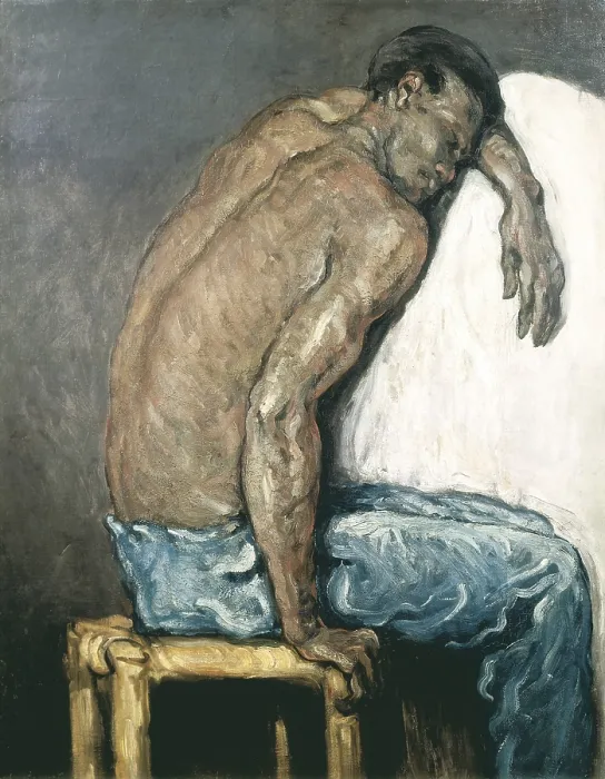 Framed Print : CEZANNE, Paul (1839-1906). The Negro Scipion. ca. 1867. Post-Impressionism. Oil on canvas. BRAZIL. Sao Paulo. Sao Paulo Museum of Art. AISA / Everett Collection**US SALES ONLY**
