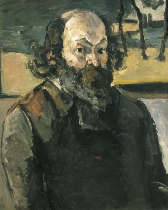 Framed Print : CEZANNE, Paul (1839-1906). Self Portrait. 1873 - 1876. Impressionism. Oil on canvas. FRANCE. Paris. Muse d'Orsay (Orsay Museum). AISA / Everett Collection**US SALES ONLY** Framed Print : CEZANNE, Paul (1839-1906). Self Portrait. 1873 - 1876. Impressionism. Oil on canvas. FRANCE. Paris. Muse d'Orsay (Orsay Museum). AISA / Everett Collection**US SALES ONLY**