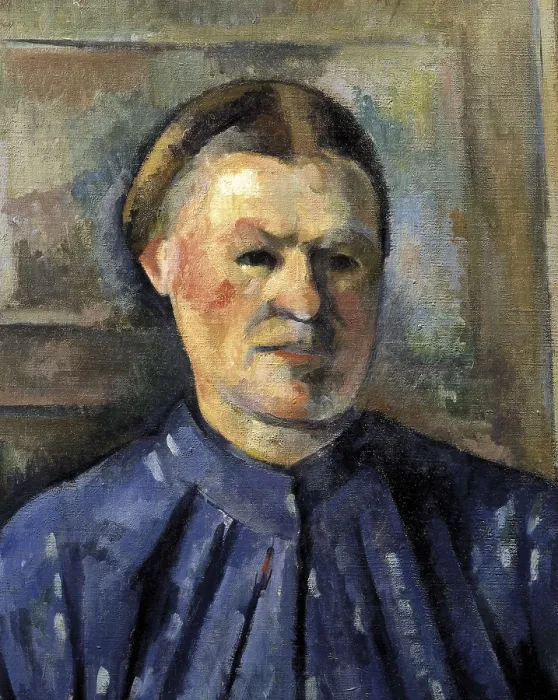 Framed Print : CEZANNE, Paul (1839-1906). Woman with a Coffee Pot. 1890 - 1895. Detail of the face. Post-Impressionism. Oil on canvas. FRANCE. Paris. Muse d'Orsay (Orsay Museum) Framed Print : CEZANNE, Paul (1839-1906). Woman with a Coffee Pot. 1890 - 1895. Detail of the face. Post-Impressionism. Oil on canvas. FRANCE. Paris. Muse d'Orsay (Orsay Museum)