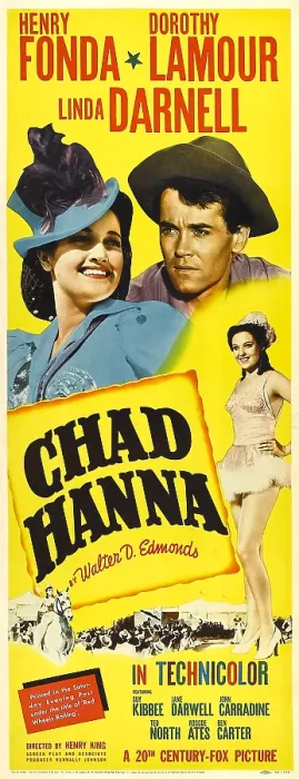 Framed Print : CHAD HANNA, top from left: Dorothy Lamour, Henry Fonda, bottom right: Linda Darnell on insert poster art, 1940, TM and Copyright 20th Century Fox Film Corp Framed Print : CHAD HANNA, top from left: Dorothy Lamour, Henry Fonda, bottom right: Linda Darnell on insert poster art, 1940, TM and Copyright 20th Century Fox Film Corp