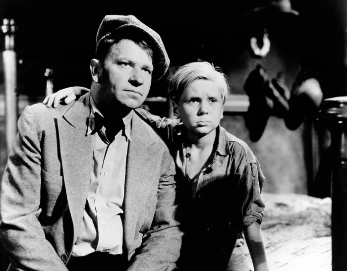 Framed Print : THE CHAMP, Wallace Beery, Jackie Cooper, 1931
