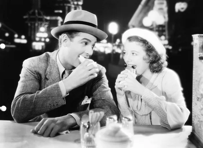 Framed Print : CHANGE OF HEART, from left: Charles Farrell, Janet Gaynor, 1934, TM & Copyright 20th Century Fox Film Corp. / courtesy Everett Collection