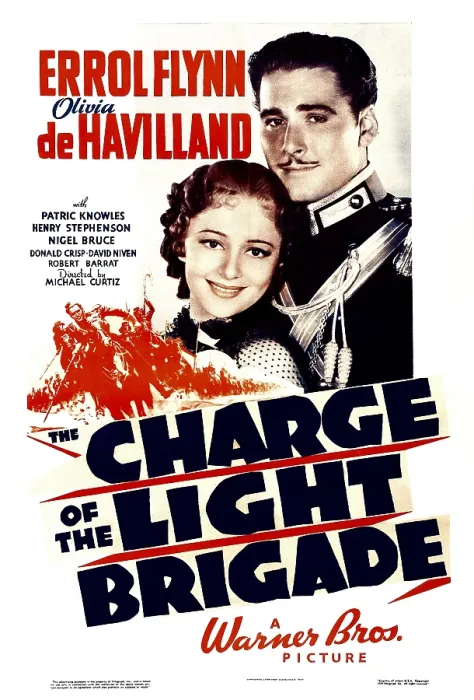 Framed Print : THE CHARGE OF THE LIGHT BRIGADE, from left: Olivia De Havilland, Errol Flynn, 1936 Framed Print : THE CHARGE OF THE LIGHT BRIGADE, from left: Olivia De Havilland, Errol Flynn, 1936