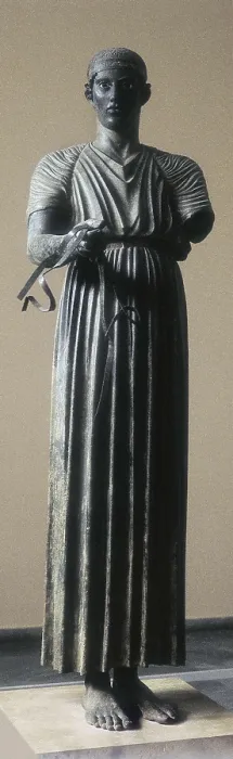 Framed Print : The Charioteer. ca. 475 BC. Classical Greek art. Sculpture on bronze. GREECE. Delphi. Delphi Museum. AISA / Everett Collection**US SALES ONLY** Framed Print : The Charioteer. ca. 475 BC. Classical Greek art. Sculpture on bronze. GREECE. Delphi. Delphi Museum. AISA / Everett Collection**US SALES ONLY**