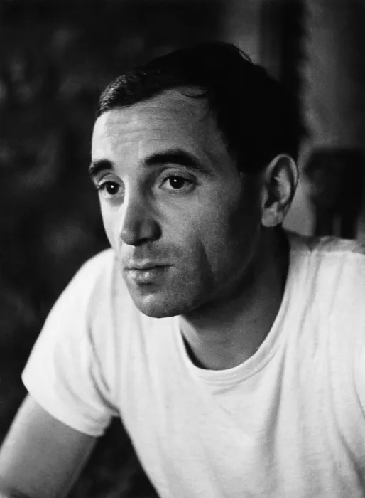Framed Print : Charles Aznavour, ca. 1960s Framed Print : Charles Aznavour, ca. 1960s