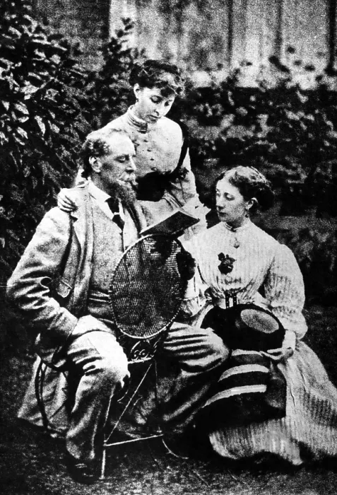 Framed Print : Charles Dickens, circa 1860s. Courtesy: CSU Archives / Everett Collection