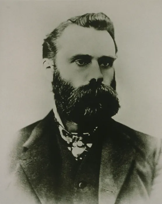 Framed Print : Charles H. Dow (1851-1902), a founder of Dow Jones & Co. who invented the famous Dow Jones Industrial Average in 1896