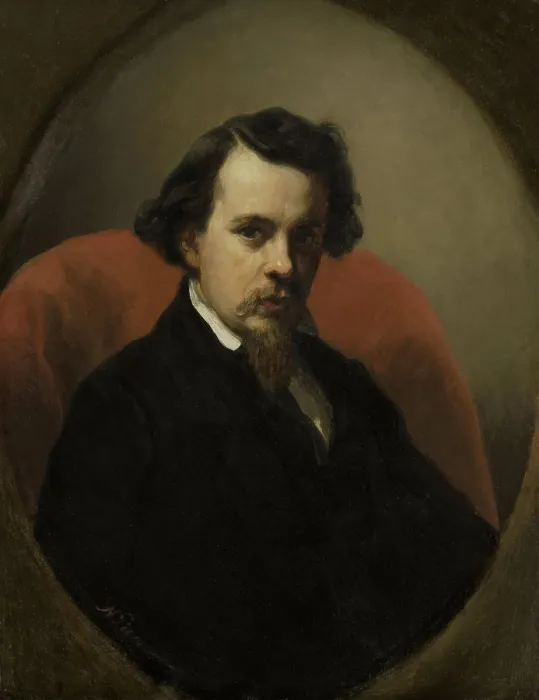 Framed Print : Charles Henri Joseph Leickert, Painter, by Nicolaas Pieneman, 1853, Dutch painting, oil on panel (BSLOC_2016_2_140) Framed Print : Charles Henri Joseph Leickert, Painter, by Nicolaas Pieneman, 1853, Dutch painting, oil on panel (BSLOC_2016_2_140)