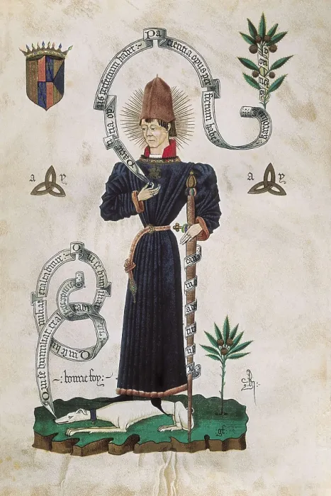 Framed Print : CHARLES IV, prince of Viana (1421-1461). Portrait of a codex (1480). Miniature Painting. SPAIN. Barcelona. Royal Archive of the Crown of Aragon