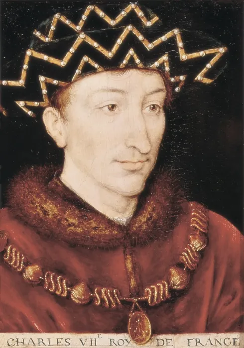 Framed Print : CHARLES VII of France (1403-1461). King of France (1422-1461), Valois dynasty. Renaissance art. Oil. FRANCE. Versailles. Palace of Versailles