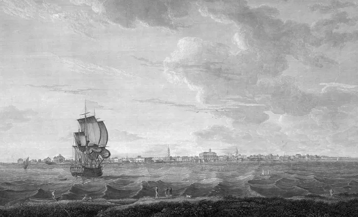 Framed Print : Charleston. A view of Charles-Town, the capital of South Carolina. 1774 Framed Print : Charleston. A view of Charles-Town, the capital of South Carolina. 1774