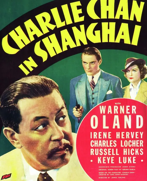 Framed Print : CHARLIE CHAN IN SHANGHAI, Warner Oland, Charles Locher, Irene Hervey, 1935, TM and copyright 20th Century Fox Film Corp. All rights reserved  /  Courtesy: Everett Collection