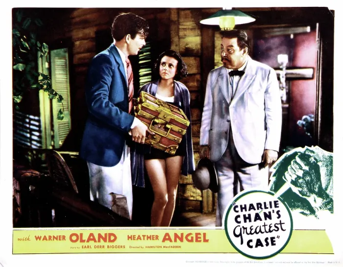 Framed Print : CHARLIE CHAN'S GREATEST CASE, Walter Byron, Heather Angel, Warner Oland, 1933, TM and copyright 20th Century Fox Film Corp. All rights reserved / Courtesy: Everett Collection Framed Print : CHARLIE CHAN'S GREATEST CASE, Walter Byron, Heather Angel, Warner Oland, 1933, TM and copyright 20th Century Fox Film Corp. All rights reserved / Courtesy: Everett Collection