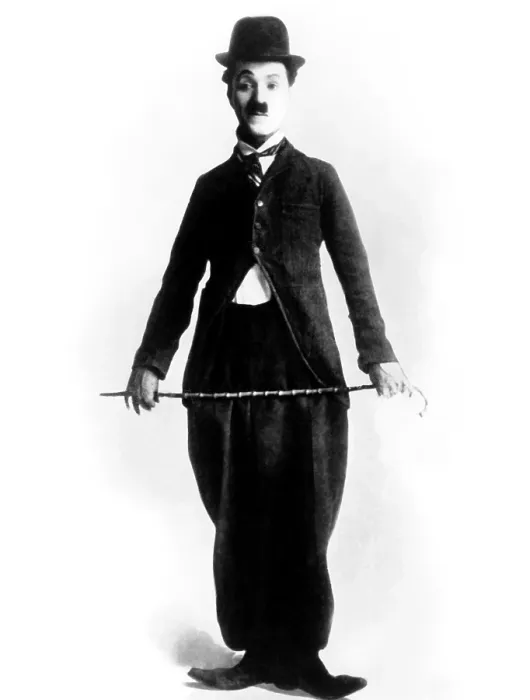 Framed Print : Charlie Chaplin, 1914 (photo by Albert Witzel)