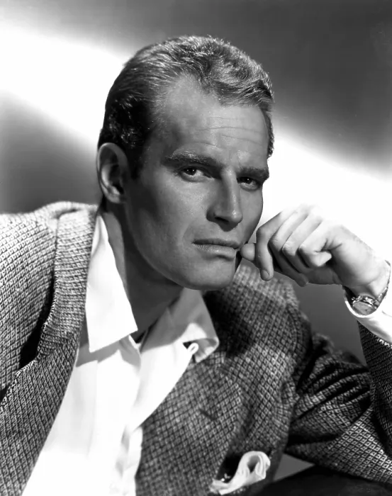 Framed Print : CHARLTON HESTON, 1950s