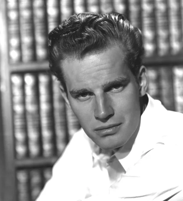 Framed Print : Charlton Heston, ca 1950 Framed Print : Charlton Heston, ca 1950