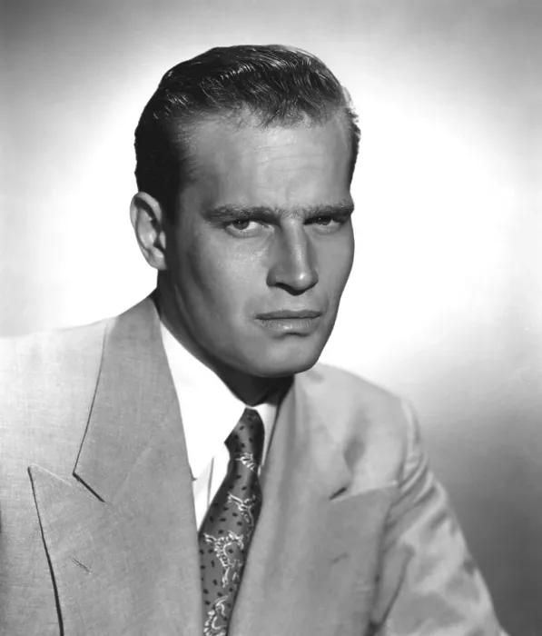 Framed Print : Charlton Heston, ca 1954 Framed Print : Charlton Heston, ca 1954