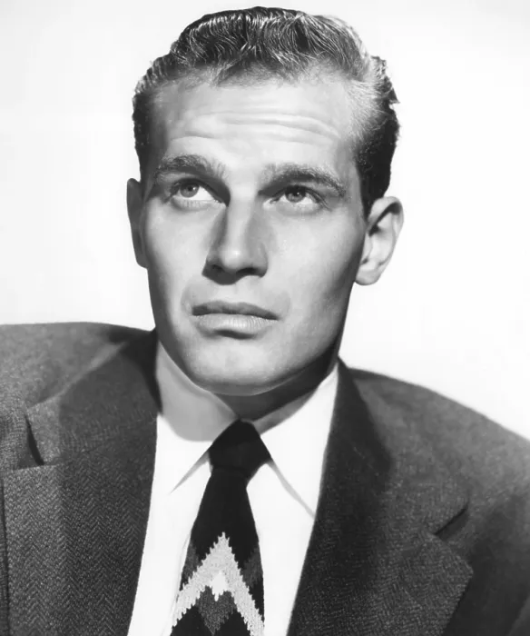 Framed Print : Charlton Heston, Paramount Pictures, 1951