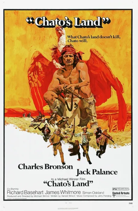 Framed Print : CHATO'S LAND, US poster, Charles Bronson, 1972