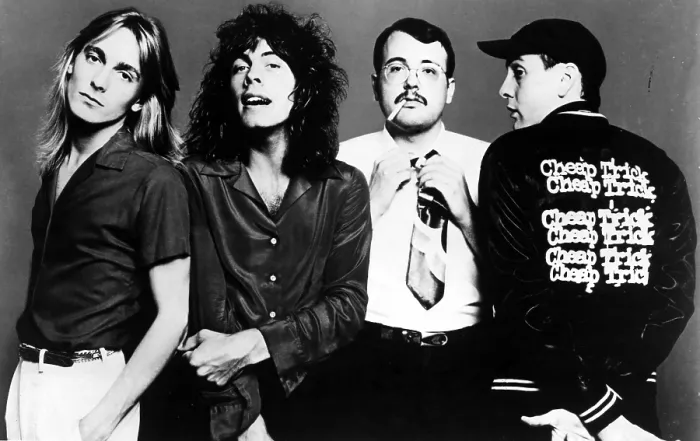 Framed Print : Cheap Trick, Robin Zander, Tom Peterson, Bun E. Carlos, Rick Nielsen, 1980s.. Courtesy: CSU Archives / Everett Collection Framed Print : Cheap Trick, Robin Zander, Tom Peterson, Bun E. Carlos, Rick Nielsen, 1980s.. Courtesy: CSU Archives / Everett Collection