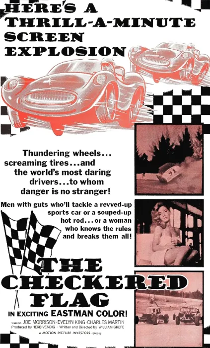 Framed Print : THE CHECKERED FLAG, 1963 Framed Print : THE CHECKERED FLAG, 1963
