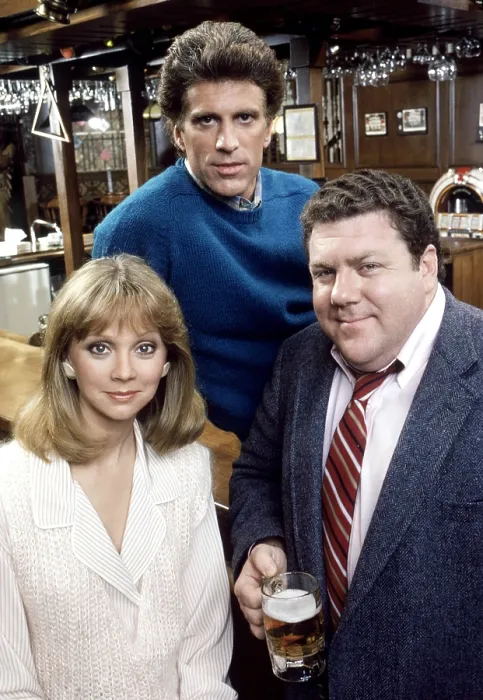 Framed Print : CHEERS, from left, Shelley Long, Ted Danson, George Wendt, 1982-93 (1984 photo) Framed Print : CHEERS, from left, Shelley Long, Ted Danson, George Wendt, 1982-93 (1984 photo)