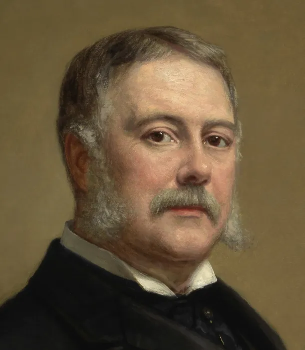 Framed Print : Chester Arthur, 21th President of the United States, held office from Sept. 19, 1881 until 1884. He was the 4th vice president to assume office after a presidential death