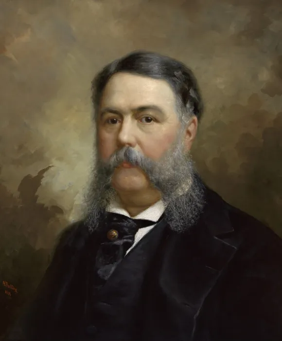 Framed Print : Chester Arthur, 21th President of the United States, held office from Sept. 19, 1881 until 1884