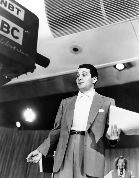 Framed Print : THE CHESTERFIELD SUPPER CLUB, (aka THE PERRY COMO SHOW), (aka PERRY COMO'S KRAFT MUSIC HALL), Perry Como, (ca. 1948-50), 1948-67