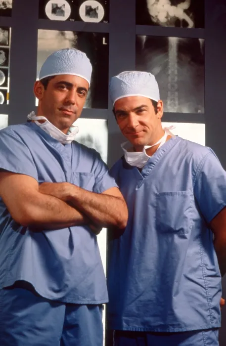 Framed Print : CHICAGO HOPE, from left: Adam Arkin, Mandy Patinkin, (Season 2, 1995), 1994-2000 Framed Print : CHICAGO HOPE, from left: Adam Arkin, Mandy Patinkin, (Season 2, 1995), 1994-2000