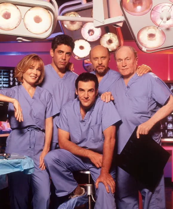 Framed Print : CHICAGO HOPE, from left: Roxanne Hart, Adam Arkin, Mandy Patinkin, Hector Elizondo, E.G. Marshall, (Season 1, 1994), 1994-2000 Framed Print : CHICAGO HOPE, from left: Roxanne Hart, Adam Arkin, Mandy Patinkin, Hector Elizondo, E.G. Marshall, (Season 1, 1994), 1994-2000