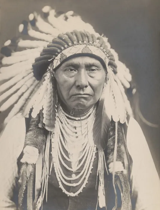 Framed Print : Chief Joseph, a leader of the Nez Perce War which was a defended retreat from Euro-American encroachment, violence, and land acquisition