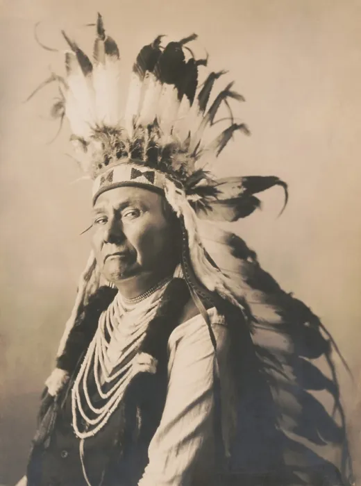 Framed Print : Chief Joseph, of the Nez Perce Wallowa Indian tribe, in a photograph by De Lancey Gill, ca.1900 Framed Print : Chief Joseph, of the Nez Perce Wallowa Indian tribe, in a photograph by De Lancey Gill, ca.1900