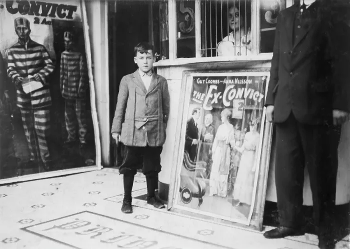 Framed Print : Child labor. Brown Mcdowell, who works at the Princess Theatre, from 10am to 10 pm, has only reached the second grade