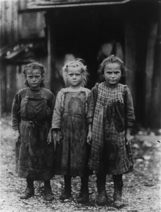 Framed Print : Child Labor, young oyster shuckers, Port Royal, South Carolina, photograph by Lewis Wickes Hine, circa 1909-1932
