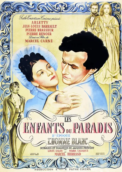 Framed Print : CHILDREN OF PARADISE, (aka LES ENFANTS DU PARADIS), Maria Casares, Jean-Louis Barrault, 1945
