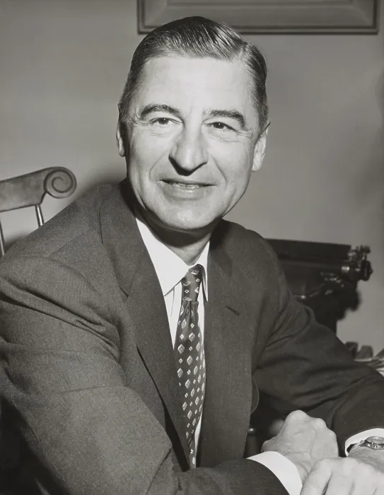 Framed Print : Children's author and illustrator, Ted Geisel, better known by his pseudonym, Dr. Seuss. April 4, 1957 - (BSLOC_2015_1_28)