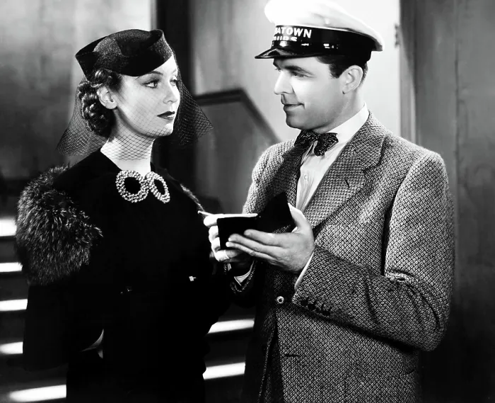 Framed Print : CHINATOWN SQUAD, from left, Valerie Hobson, Lyle Talbot, 1935