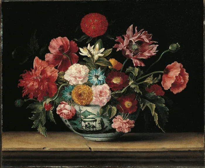 Framed Print : Chinese Cup with Flowers, by Jacques Linard, 1640, 17th Century, - Spain, Comunidad de Madrid, Thyssen-Bornemisza Collection Framed Print : Chinese Cup with Flowers, by Jacques Linard, 1640, 17th Century, - Spain, Comunidad de Madrid, Thyssen-Bornemisza Collection