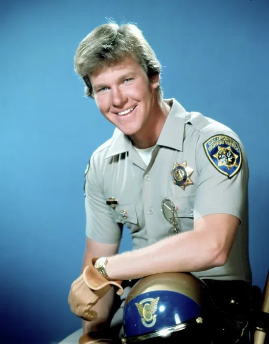 Framed Print : CHIPS, Larry Wilcox, 1977-83
