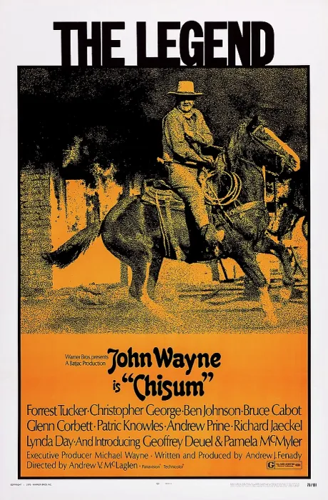 Framed Print : CHISUM, US poster, John Wayne, 1970