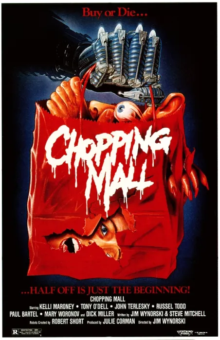 Framed Print : CHOPPING MALL, 1986, Concorde Pictures / courtesy Everett Collection