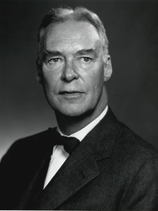 Framed Print : Christian Herter, followed John Foster Dulles as Eisenhower's second Secretary of State on April 22, 1959