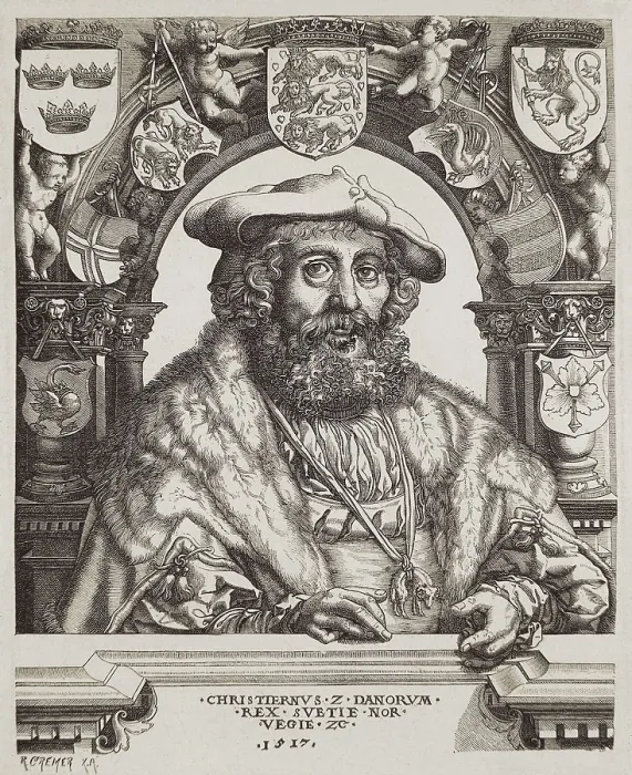 Framed Print : CHRISTIAN II (1481-1559). Etching. AISA / Everett Collection**US SALES ONLY** Framed Print : CHRISTIAN II (1481-1559). Etching. AISA / Everett Collection**US SALES ONLY**